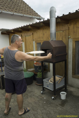  Flammkuchenessen bei Familie Bleier